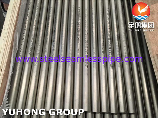 Tubo in titanio ASTM B338 Gr.7 per condensatore scambiatore di calore