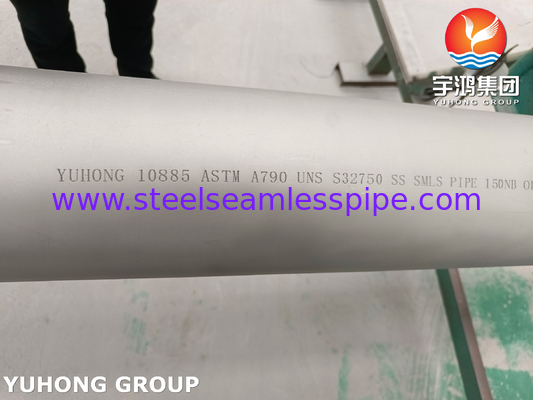 Tubo senza saldatura in acciaio inossidabile Super Duplex ASTM A790 UNS S37500