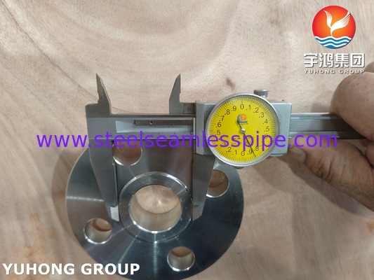 ASTM A182 F316Ti / UNS S31635 Slip On Flange in acciaio inossidabile B16.5 SORF Flange