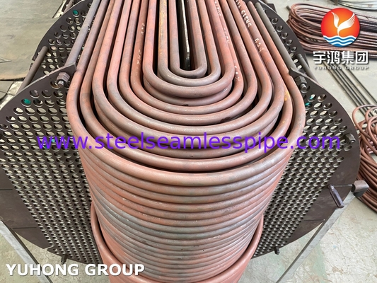 Scambiatore di calore TEMA Classe R: Fascio tubiero in acciaio al carbonio senza saldatura, 1.5×Prova idraulica secondo ASME Sec VIII