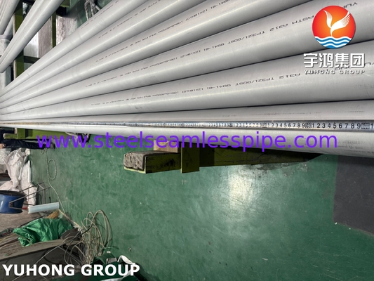 Tubo senza saldatura in acciaio inossidabile ASTM A312 TP321 / UNS S32100 Tubo industriale