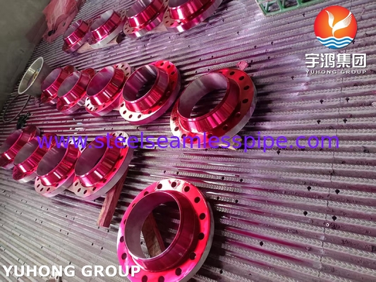 Da 1/2" a 24" Flange ASTM A182 F51 WNRF Classe 150-2500 Acciaio Duplex Resistente alla Corrosione