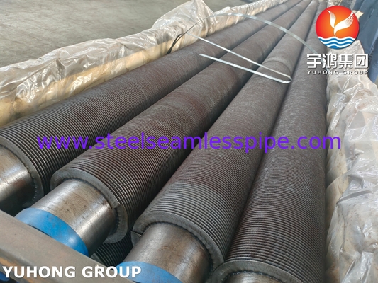 Acciaio al carbonio A106 GR.B tubo a pinne a spirale per riscaldatore ed economizer