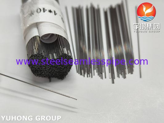 27G Acciaio inossidabile 304 Endodontic Irrigation Needle Tube, punta a tacchetta ISO9626