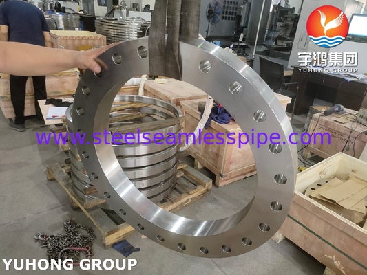 ASTM A182 / ASME SA-182 F304 Flanges di scambio termico ad alto punto di fusione per applicazioni ad alta temperatura