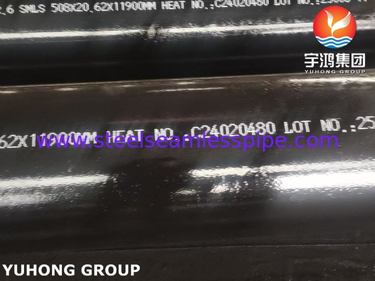 Tubo in acciaio al carbonio senza saldatura ASME SA333 Grado 6 per servizio a bassa temperatura con resilienza richiesta