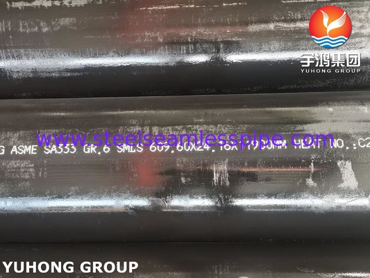 Tubo in acciaio al carbonio senza saldatura ASME SA333 Grado 6 per servizio a bassa temperatura con resilienza richiesta