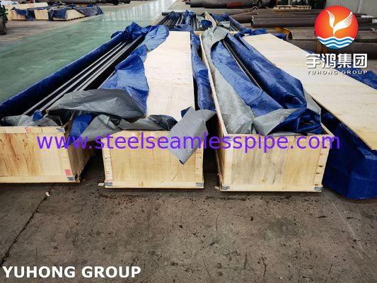 ASME SA335 P22 1.25Cr-0.5Mo Tubo di acciaio in lega ferritica senza saldatura per caldaie di centrali elettriche