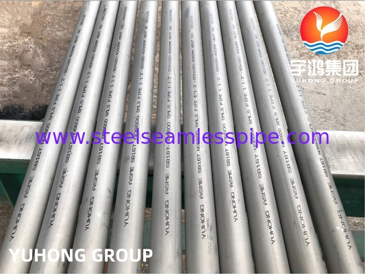 ASME SB167 Lega 600 / N06600, Tubo in lega Nichel-Cromo-Ferro, utilizzato nell'industria chimica e aerospaziale