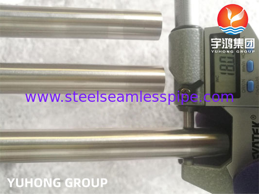 ASME SA213 TP321 Tubo luminoso BA per alte temperature nell'industria alimentare