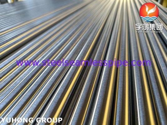 ASTM A213 TP321H Tubo per scambiatori di calore in acciaio inossidabile brillante ricoperto