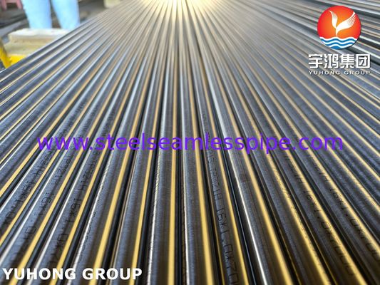 ASTM A213 TP321H Tubo per scambiatori di calore in acciaio inossidabile brillante ricoperto