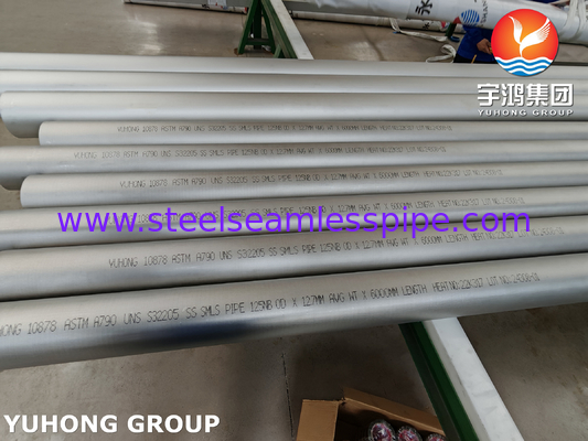 ASTM A790 S32205 Tubo in acciaio inossidabile duplex per l'industria del petrolio e del gas