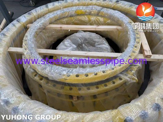 SA266 GR2 Fabbrica di prova idraulica in acciaio al carbonio per scambiatori di tubi e conchiglie, conforme alla NACE MR0175