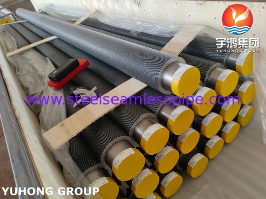 A192 A179 A210 Tubo a pinna in acciaio al carbonio per raffreddatore a gas di condensatore raffreddatore d'aria pre riscaldatore di aria