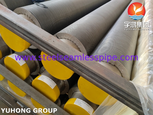 ASTM A376 TP347H HFW Tubo ad aletta solido per scambiatori di calore