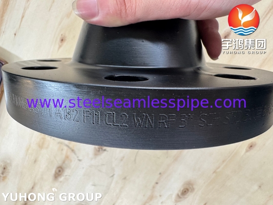 ASTM A182 F11 CL2 Flancheria in acciaio legato con collo di saldatura con faccia sollevata B16.5