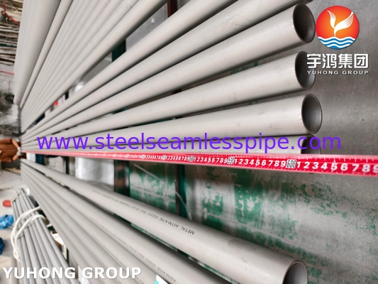 Tubo in acciaio inossidabile duplex senza saldatura ASTM A790 S32205 ad alta resistenza e resistente alla corrosione per applicazioni offshore