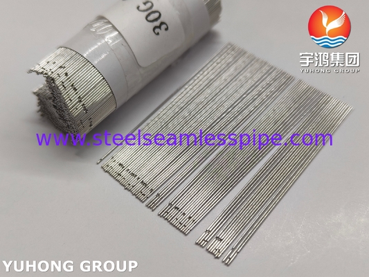SUS304 30G Dental Root Canal Irrigation Needle Tube, doppia punta a ventilazione laterale