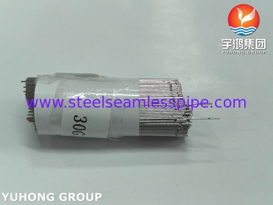 SUS304 30G Dental Root Canal Irrigation Needle Tube, doppia punta a ventilazione laterale