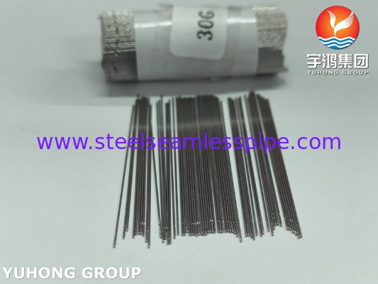SUS304 30G Dental Root Canal Irrigation Needle Tube, doppia punta a ventilazione laterale