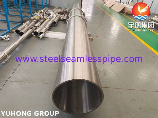 ASME SB163 N04400 Condensatore e tubo per scambiatori di calore in lega di nichel Monel 400
