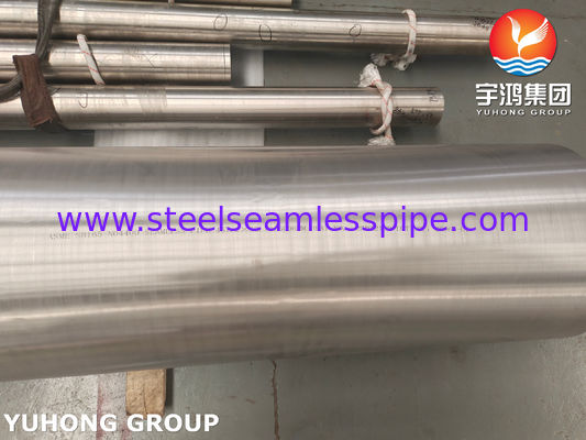 ASME SB163 N04400 Condensatore e tubo per scambiatori di calore in lega di nichel Monel 400