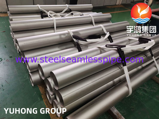 ASTM B514 Inconel 800H UNS N08800 Tubo saldato in lega di nichel inconel per la lavorazione del gas