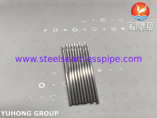 SUS304 Medical AV Fistula Needle Tube per la terapia di emodialisi, puntura posteriore dell' occhio