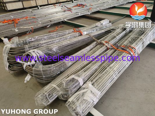 ASME SA213 TP321 Tubo senza saldatura in acciaio inossidabile Tubo a U Tubo per scambiatori di calore