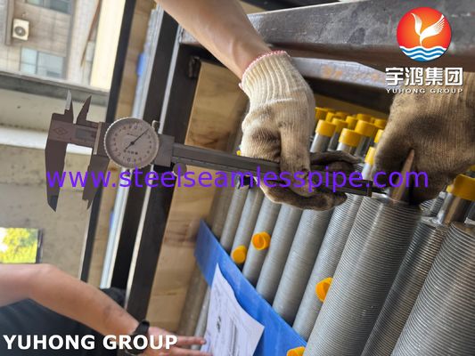 Acciaio inossidabile ASTM A213 TP304 per scambiatori di calore raffreddati ad aria