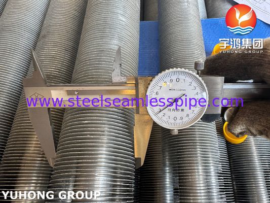 EN10217-7 1.4301 Tubo in acciaio inossidabile con pinne estruite per HVAC&R