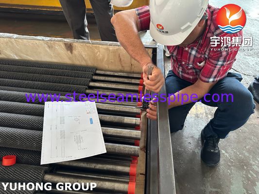 Tubo alettato saldato ad alta frequenza (HFW) ASTM A213 T22 (K21590) per scambiatori di calore
