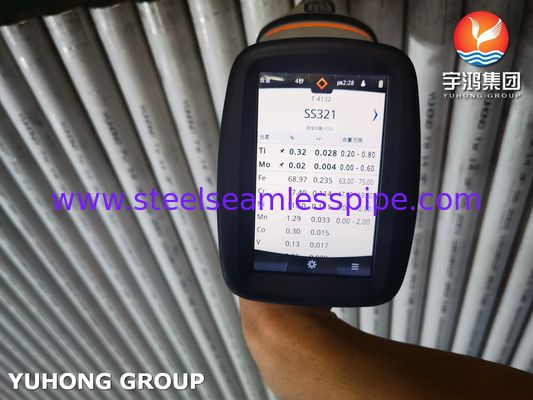 GOST 9941-81 12X18H12T 1.4541 Tubo senza saldatura in acciaio inossidabile per petrolchimica