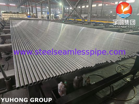 Tubo senza saldatura in acciaio legato ASTM A213 T5 per scambiatori di calore ad alta temperatura