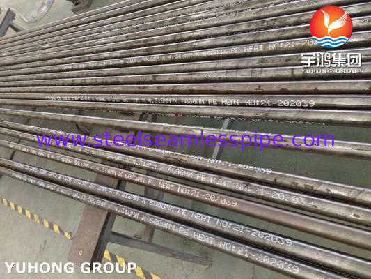 ASTM A192 / ASME SA192 Tubo senza saldatura in acciaio al carbonio per caldaie, tubi per surriscaldatori