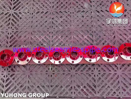 ASTM A105 Flancetta forzata B16 in acciaio al carbonio con collo saldo a faccia sollevata.5