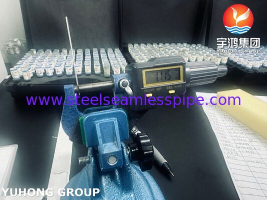 Tubo capillare in acciaio inossidabile SUS304 X5CrNi18-9 per dispositivi chirurgici