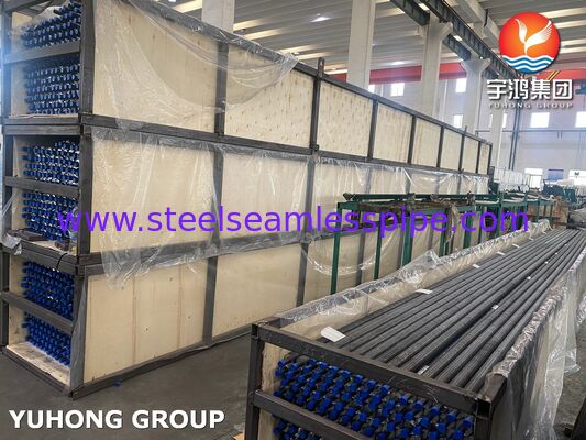ASME SA209 Tubo a pinna incorporato in acciaio al carbonio con pinne AL1060 per scambiatori di calore