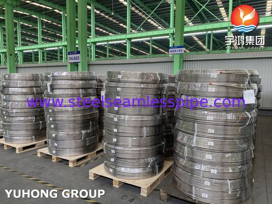 ASTM A269 TP316L Tubo di bobina senza cuciture in acciaio inossidabile resistente alla corrosione e ad alte temperature