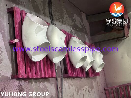 ASTM A403 WP316L Fitting in acciaio inossidabile con gomito saldo a 90 gradi