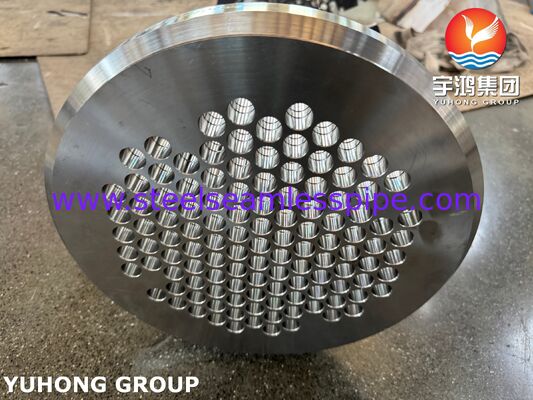 Fascio tubiero a U in acciaio inossidabile super duplex S32750 per scambiatori di calore per servizi aggressivi con costruzione ASME SA789 e SA182 F53