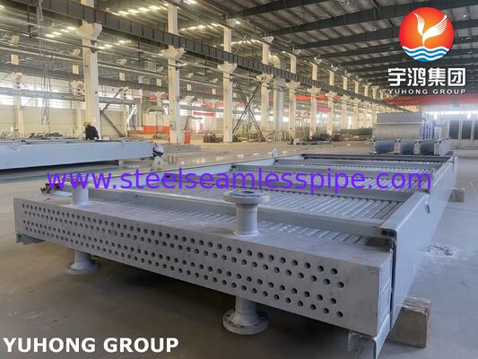 Fascio tubiero per raffreddamento ad aria in Monel 400 con alette in alluminio estruso e tubi senza saldatura ASME SB163