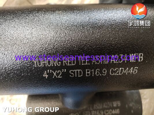 ASTM A234 WPB Acciaio al carbonio Fitting Reducing Tee Buttwelded