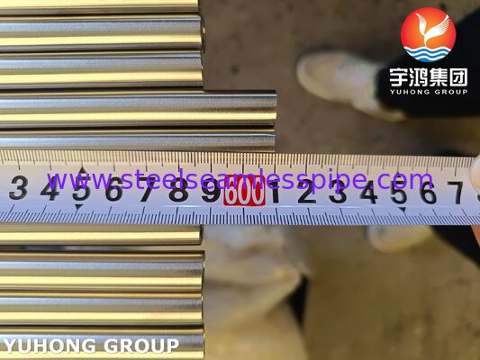 Tubo luminoso in acciaio duplex ASTM A789 S32750 SMLS, Resistenza alla corrosione da ioni cloruro