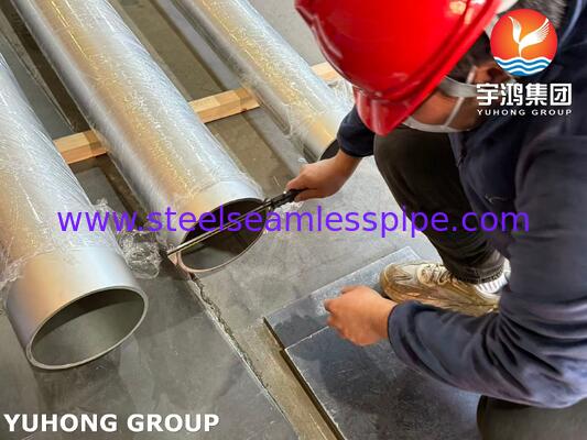 ASTM B619 Tubo saldato UNS N10276 C276 per corrosione industriale