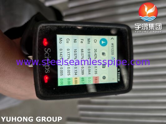 Tubo in acciaio senza saldatura ASTM A312 UNS S30815 ad alta temperatura e resistente all'ossidazione per applicazioni in scambiatori di calore e forni