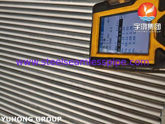 ASTM A790 S32205 Tubo in acciaio inossidabile duplex per l'industria del petrolio e del gas