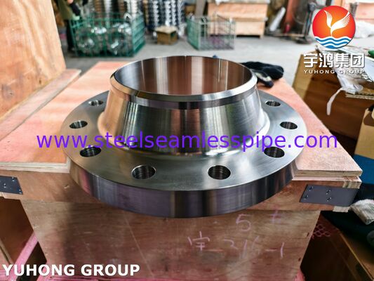 Flangia ASTM B564 UNS N04400 MONEL 400 utilizzata nell'industria marittima