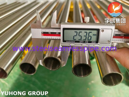 ASTM A270 TP304 Tubo sanitario senza cuciture in acciaio inossidabile lucido ricoperto di calore per la lavorazione degli alimenti